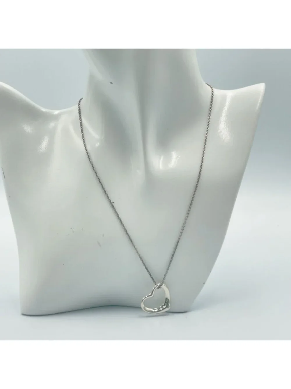 Tiffany & Co Open Silver Necklace
